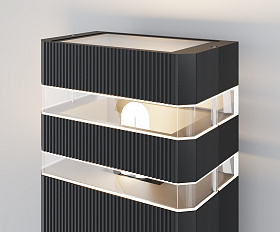 Настенный светильник (бра) Unter den Linden Maytoni O578WL-01B цвет Черный