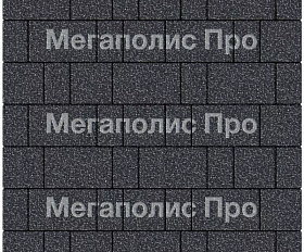 Тротуарная плитка Выбор Старый город А.1.Фсм.4 40 мм. Стоунмикс Черный с белым
