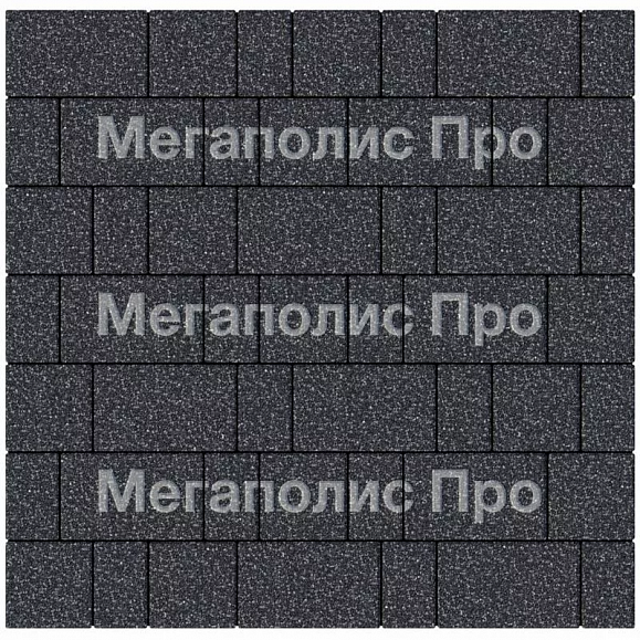 Тротуарная плитка Выбор Старый город А.1.Фсм.4 40 мм. Стоунмикс Черный с белым фото 3