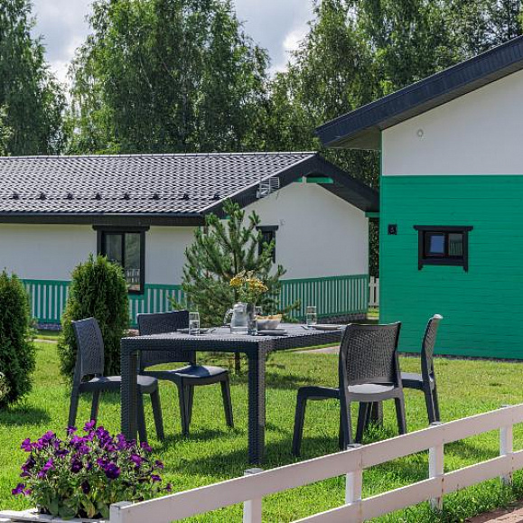 Обеденный комплект July S Royal Family из пластика, цвет графит фото 3