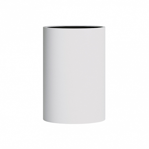 Кашпо Concretika Тюб Макси D40H60 Снежный фото 2