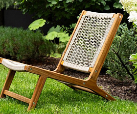 Кресло-лаунж из акации CALISTO Joygarden