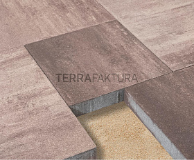 Тротуарная плитка Terrafaktura Ларго  60 мм Бархатный закат