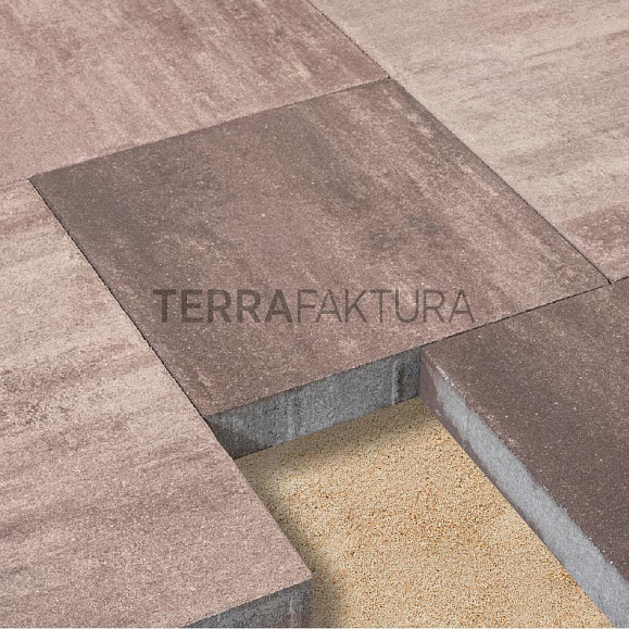 Тротуарная плитка Terrafaktura Ларго  60 мм Бархатный закат фото 3