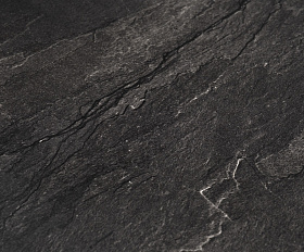 Женева интерьерный стол из HPL шестиугольный, D50, H35, цвет серый гранит