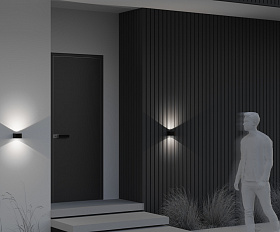 Архитектурная подсветка Blow 3000K 10Вт IP 54 Maytoni O435WL-L10GF3K цвет Графит