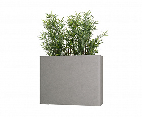Кашпо Concretika Flora 90х35хН70 Cool grey