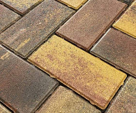 Тротуарная плитка Koldiz 60 мм Оникс Желтый