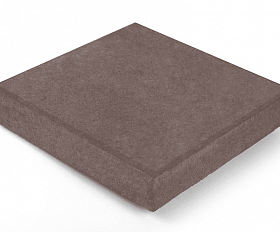 Тротуарная плитка Нобетек Квадрат 2К5ф 300x300x50 коричневая