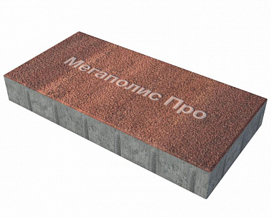 Тротуарная плитка Выбор Прямоугольник Б.5.П.10 600х300х100 мм Листопад Гранит Барселона