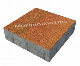 Тротуарные плиты Выбор Квадрат Б.1.К.8 300х300х80 мм Листопад Гранит Арабская ночь