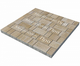 Тротуарная плитка Выбор Старый город Искусственный камень А.1.Фсм.4 40 мм. Степняк