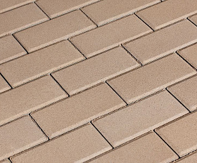 Брусчатка 342 механический завод Прямоугольник 200х100х80 мм Бежевый