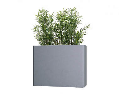 Кашпо Concretika Flora 90х35хН70 Arctiс blue