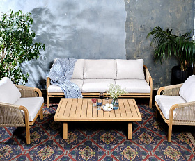 Диванная группа из акации RIMINI L Joygarden