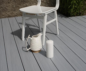 Террасная доска ПРАКТИК КОЭКСТРУЗИЯ Мультиколор 4000 или 3000х147х24 мм, цвет Прованс