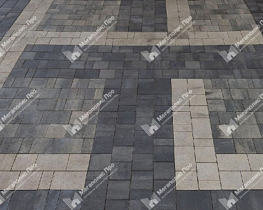 Тротуарная плитка Braer Старый Город Ландхаус 60 мм Colormix Вечер