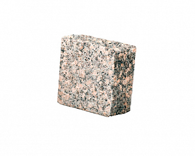 Брусчатка гранитная 100х100х50 мм пилено-колотая Малыгинское месторождение Француженка термообработанная
