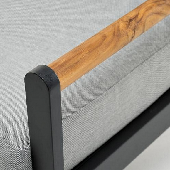 Кресло из алюминия MAYA темный графит Joygarden фото 6