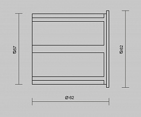Встраиваемый светильник Limo Maytoni O037-L3W3K цвет Белый