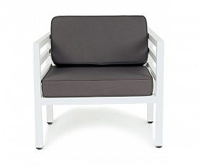 Кресло интерьерное Глория 4SIS  каркас из алюминия