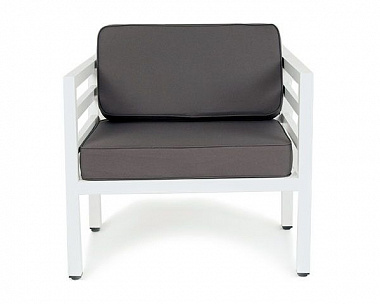 Кресло интерьерное Глория 4SIS  каркас из алюминия