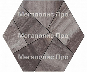 Тротуарная плитка Выбор Оригами Б.4.Фсм.8 80 мм Листопад Хаски