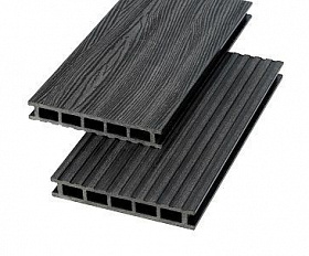 Террасная доска Экодэк Брайт Макс Шале 2D, цвет Венге