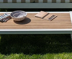 Кофейный стол из алюминия MIA Joygarden