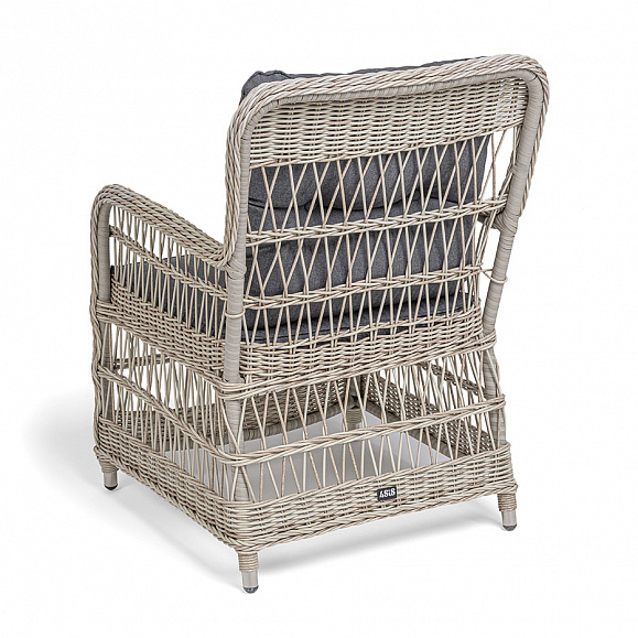 Цесена кресло плетеное из искусственного ротанга, цвет бежевый фото 4