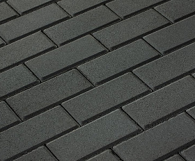 Брусчатка 342 механический завод Прямоугольник 200х100х60 мм Черный