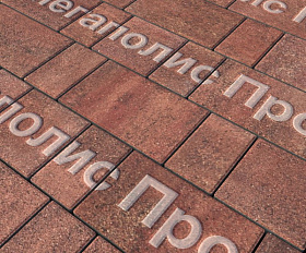 Тротуарная плитка Выбор Старый город Листопад 1Ф.8 80 мм Барселона