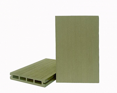 Террасная доска Террапол Смарт Пустотелая с пазом 4000 или 3000х130х22 мм, цвет Фисташка