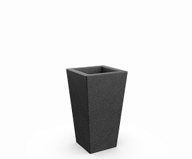 Кашпо Berkano Trapezio 70V Black Granite