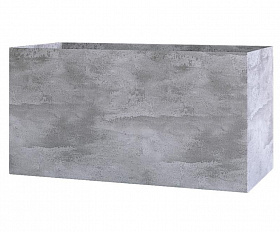 Кашпо Concretika Balcony 40x15x15 Concrete Grey Light
