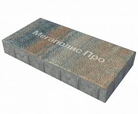 Тротуарная плитка Выбор Прямоугольник Б.5.П.8 600х300х80 мм Листопад Гранит Клен