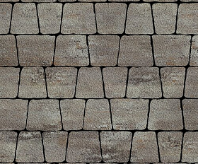 Тротуарная плитка Аттика Steinrus 60 мм Сolormix Берилл native