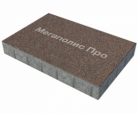 Тротуарная плита Фабрика Готика 600х400х60 мм Голд 20