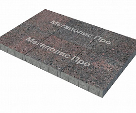 Тротуарная плитка Фабрика Готика Квадрат 400х400х80 мм Дымовский FINO