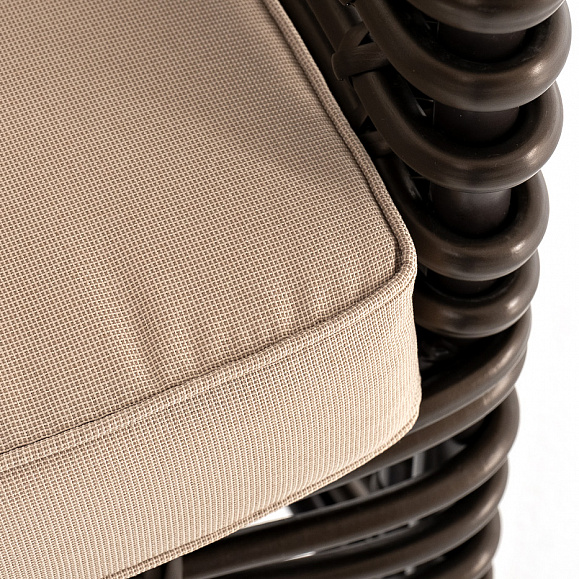 Блисс кресло из искусственного ротанга, цвет бронзовый фото 7