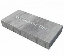 Пошаговая плита для дорожек 600х300х80 мм Серо-белая