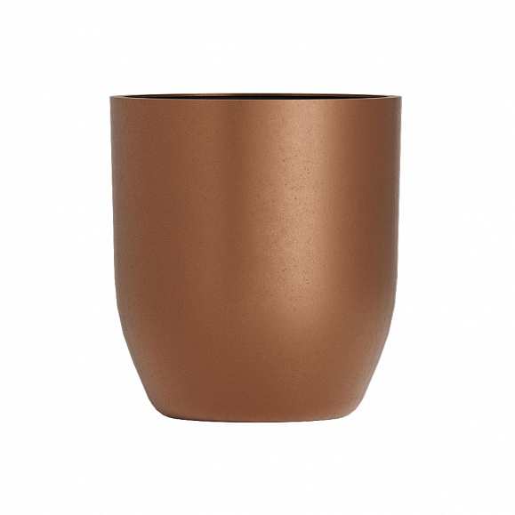 Кашпо Concretika Йар D40H44 Бронза фото 1