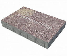 Тротуарная плита Фабрика Готика 600х400х60 мм Сансет FINERRO