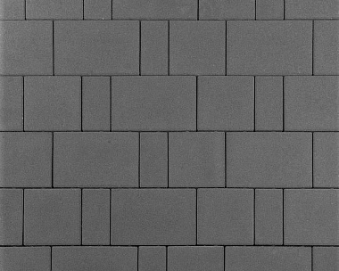 Тротуарная плитка 342 Механический завод Новый Город 60 мм Темно-серый
