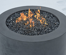 Уличный газовый камин OMEGA Vitgarden 80x46 см