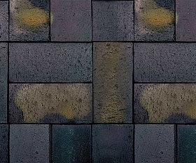 Тротуарная клинкерная брусчатка Roben Pflasterklinker SCHWABINBINGG 200*100*40мм чёрный обоженный, с гранью (schwarzbuntgeflammt,  gefast)