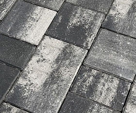 Тротуарная плитка Koldiz Новый Город 60 мм Оникс Черный