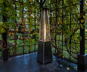 Уличный газовый обогреватель EVA Royal Family из нержавеющей стали