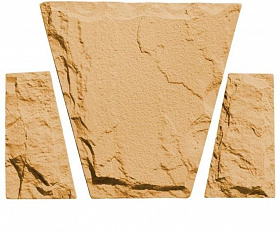 Замковый камень №4, цвет Песочный