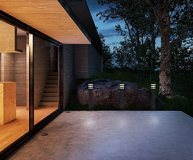 Уличный светильник Elektrostandard IP54 1550 TECHNO черный